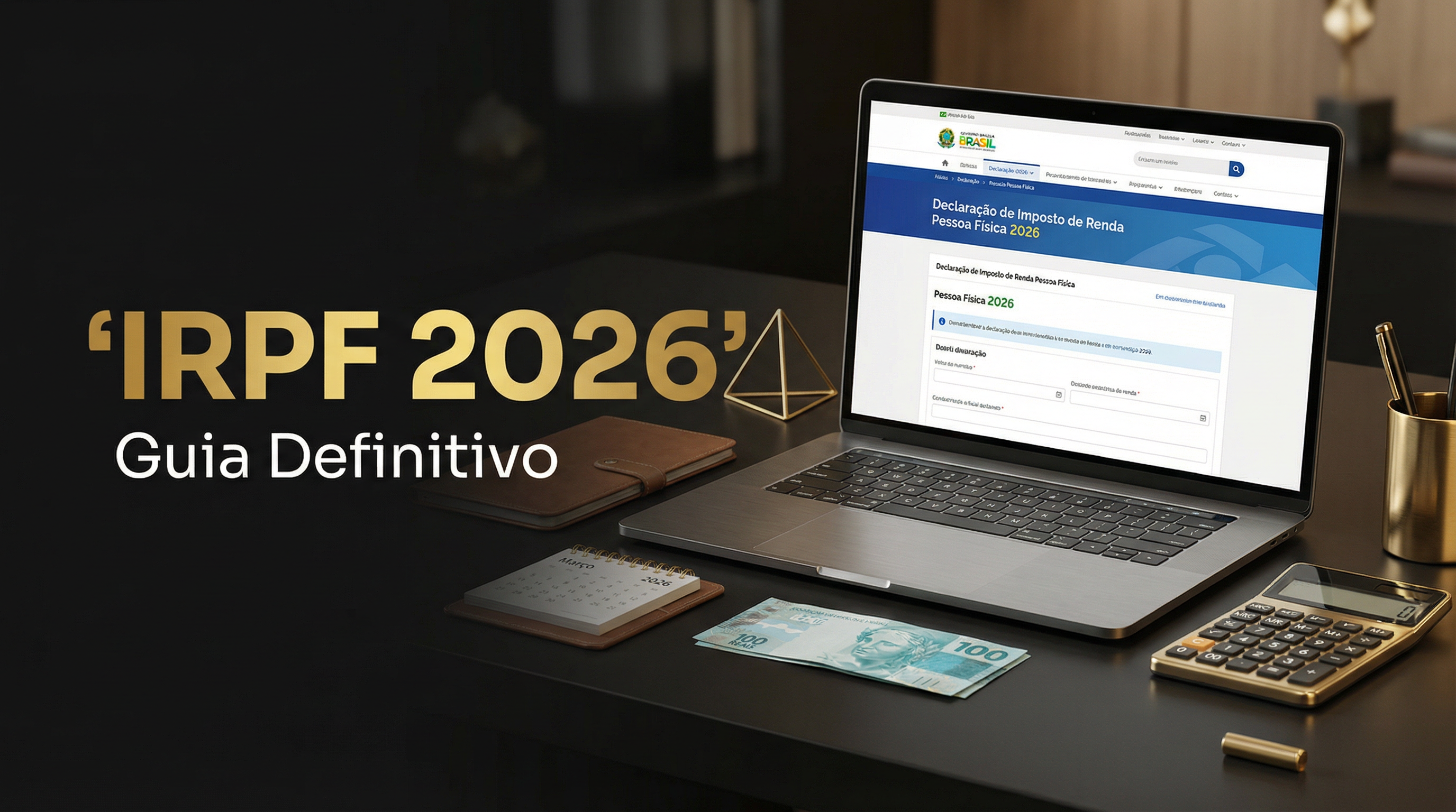 IRPF 2026: Guia Definitivo da Declaração — Prazos, Regras e Novidades